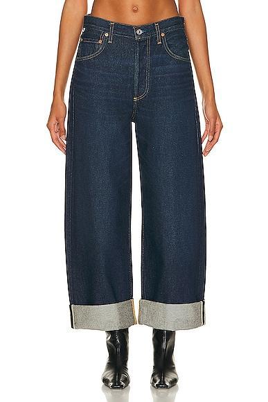 Ayla High-Rise Wide-Leg Jeans Product Image