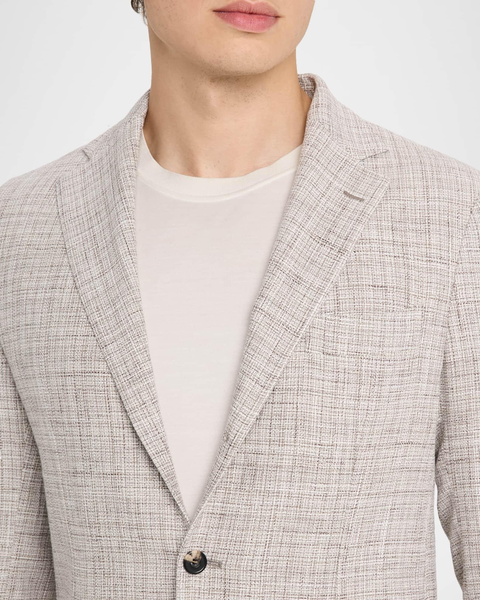 Men's Basketweave Single-Breasted Sport Coat Product Image