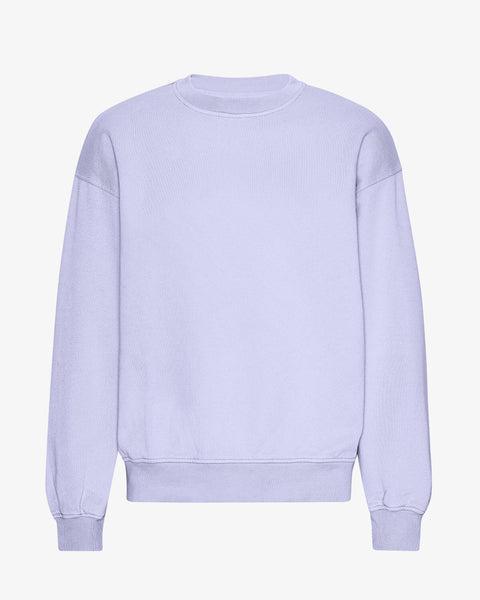 Organic Oversized Crew - Soft Lavender Product Image