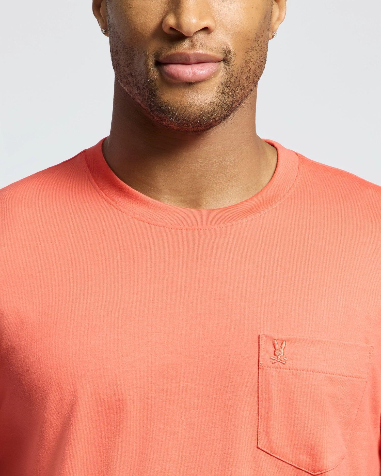 MENS BONNIE REGULAR FIT POCKET TEE - B6U011D200 Male Product Image