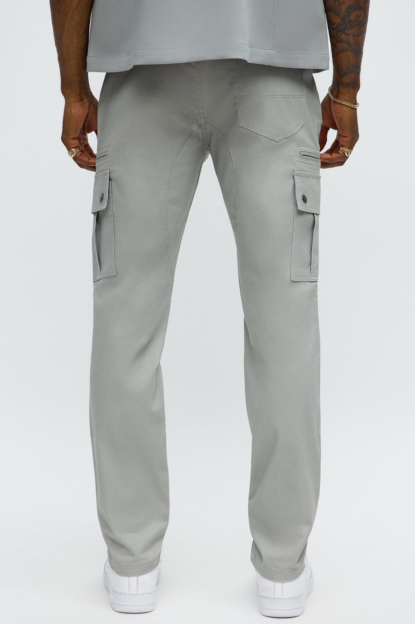 Skinny Striker Cargo Pants - Grey Product Image
