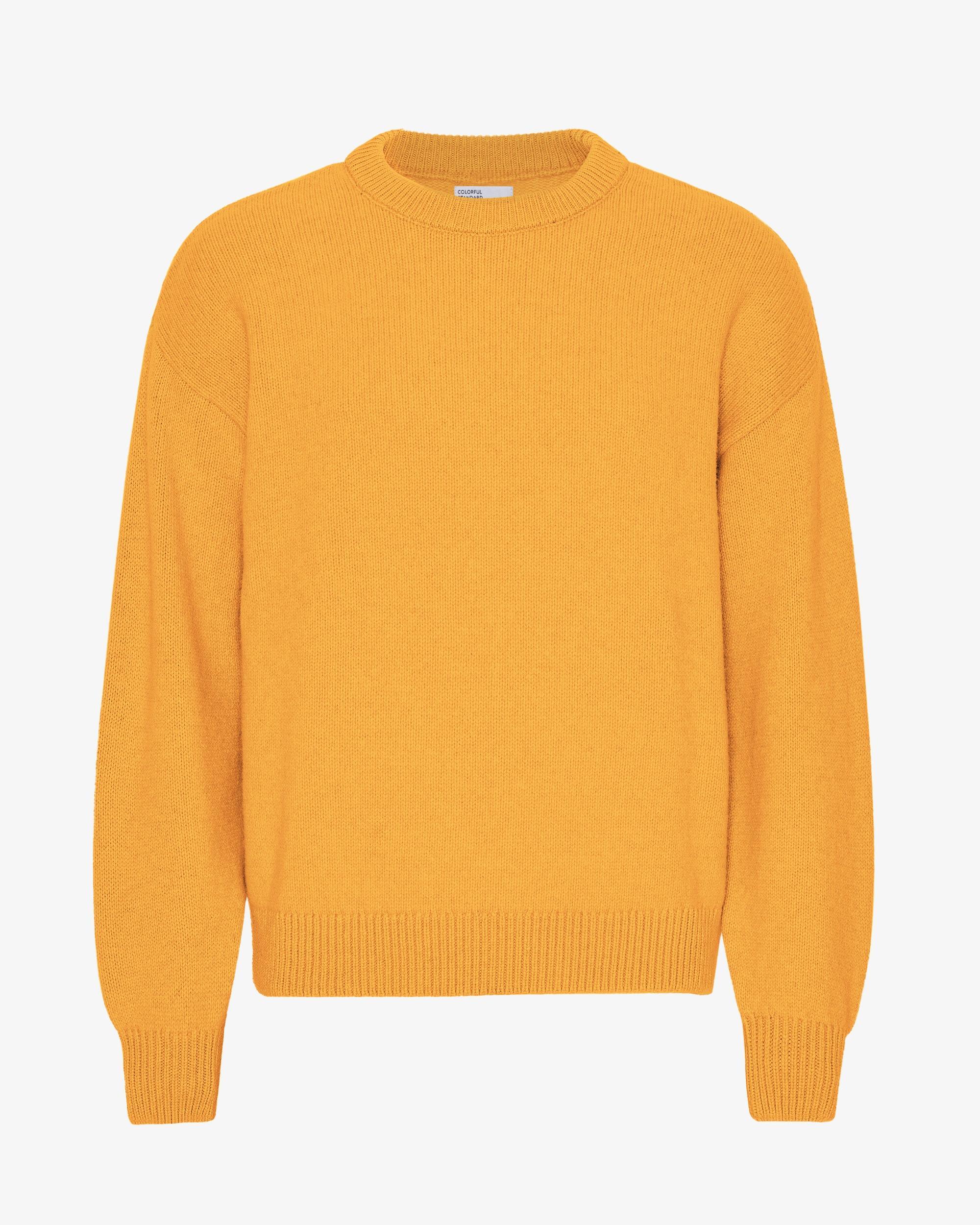 Oversized Merino Wool Crew - Purple Haze Product Image