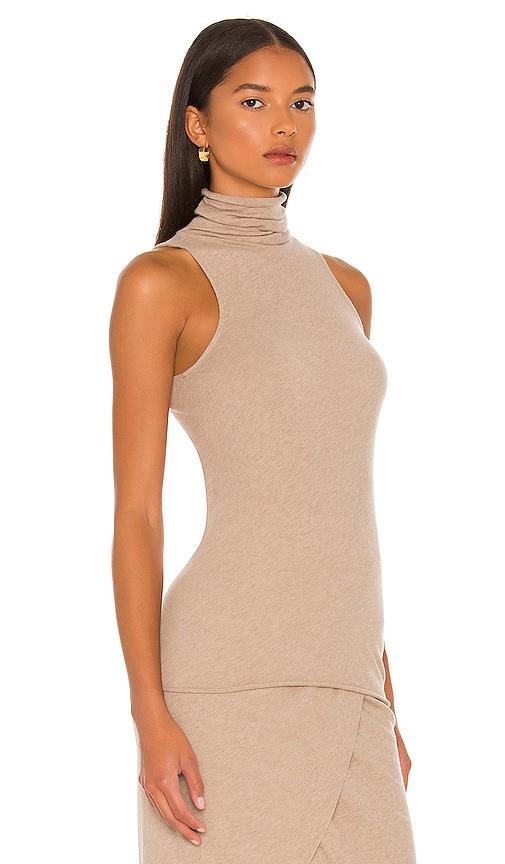 Enza Costa Cashmere Halter Turtleneck Size L, S, XL, XS. Product Image
