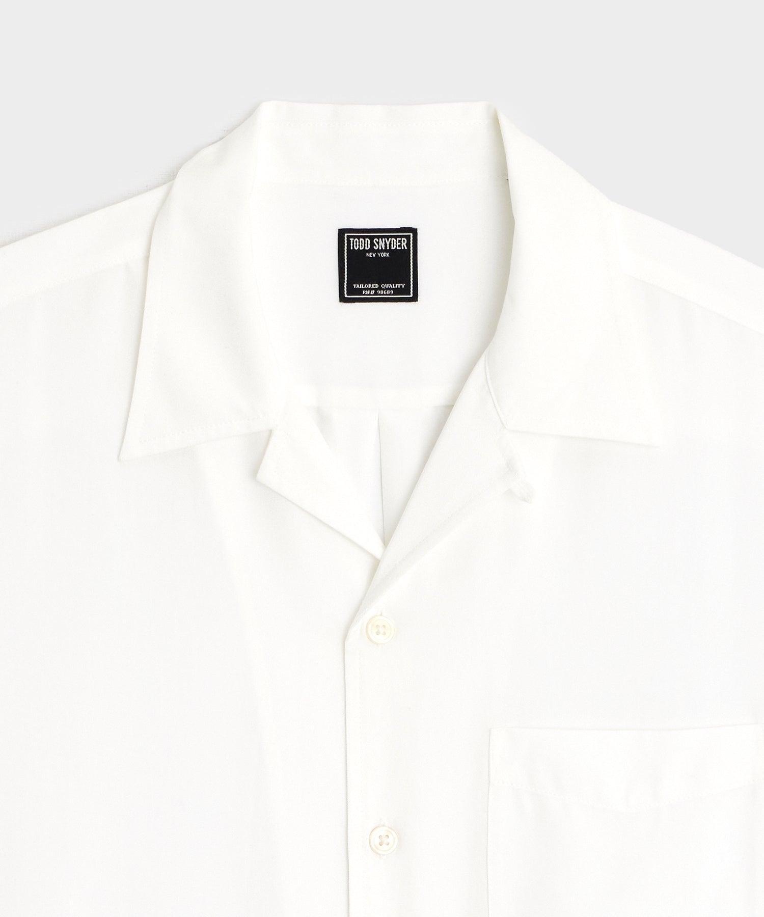 Cropped Rayon Capri Shirt Product Image