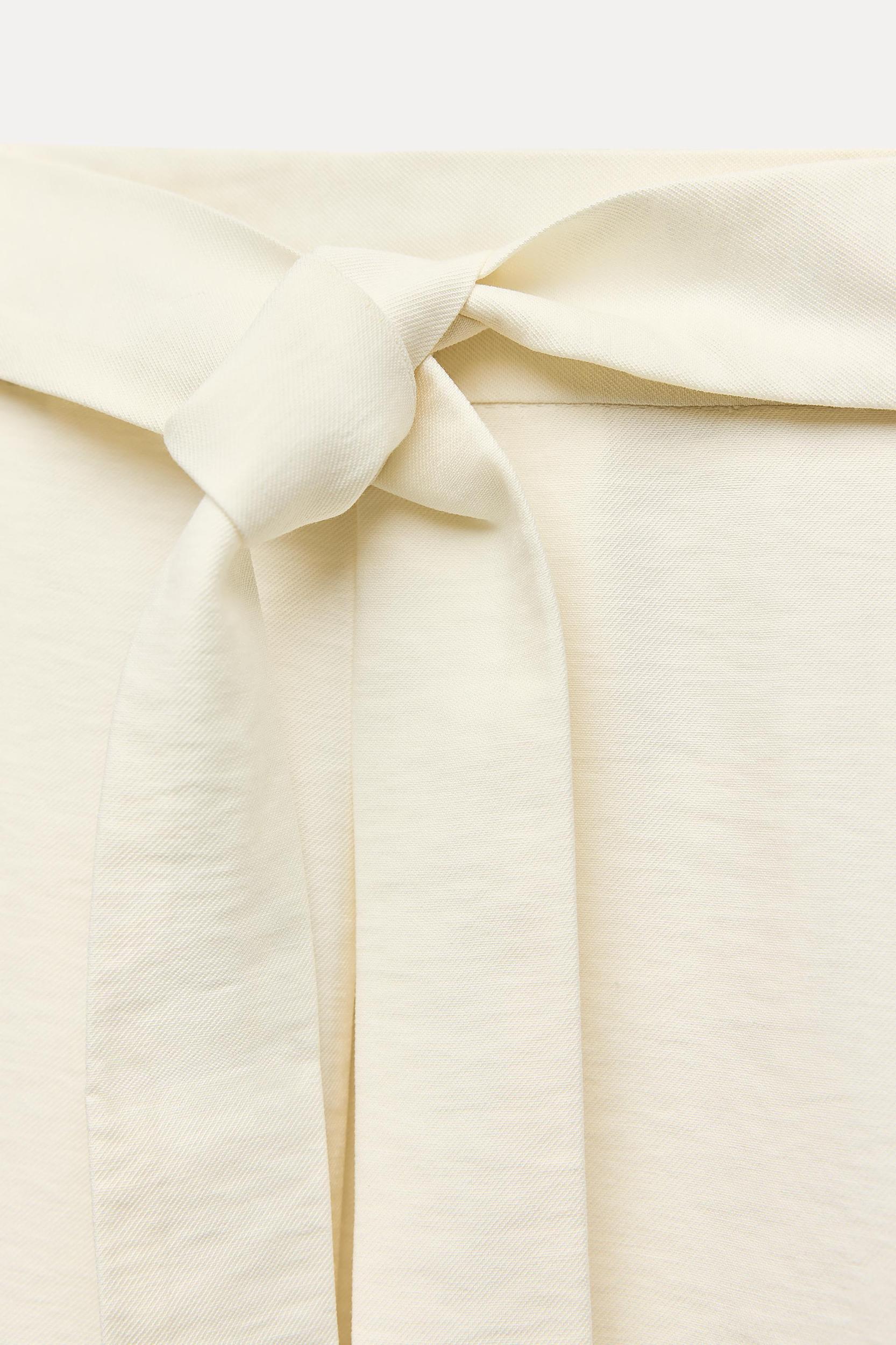 TIED PLEATED PANTS Product Image