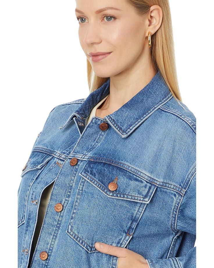 Isa Cropped Trucker Jacket Product Image