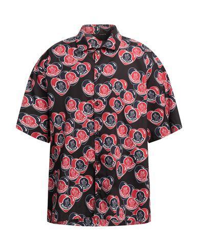MONCLER Man Shirt Black Size L Cotton Product Image