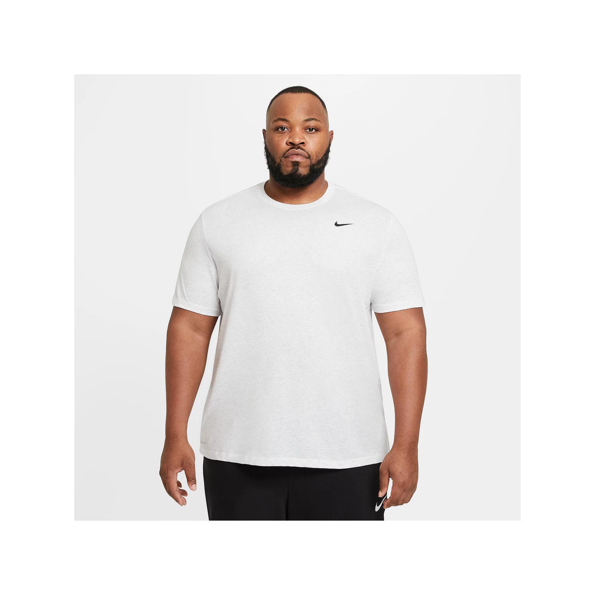 Big & Tall Nike Dri-FIT Training Tee, Men's, Size: 3XL, Black Grey Product Image