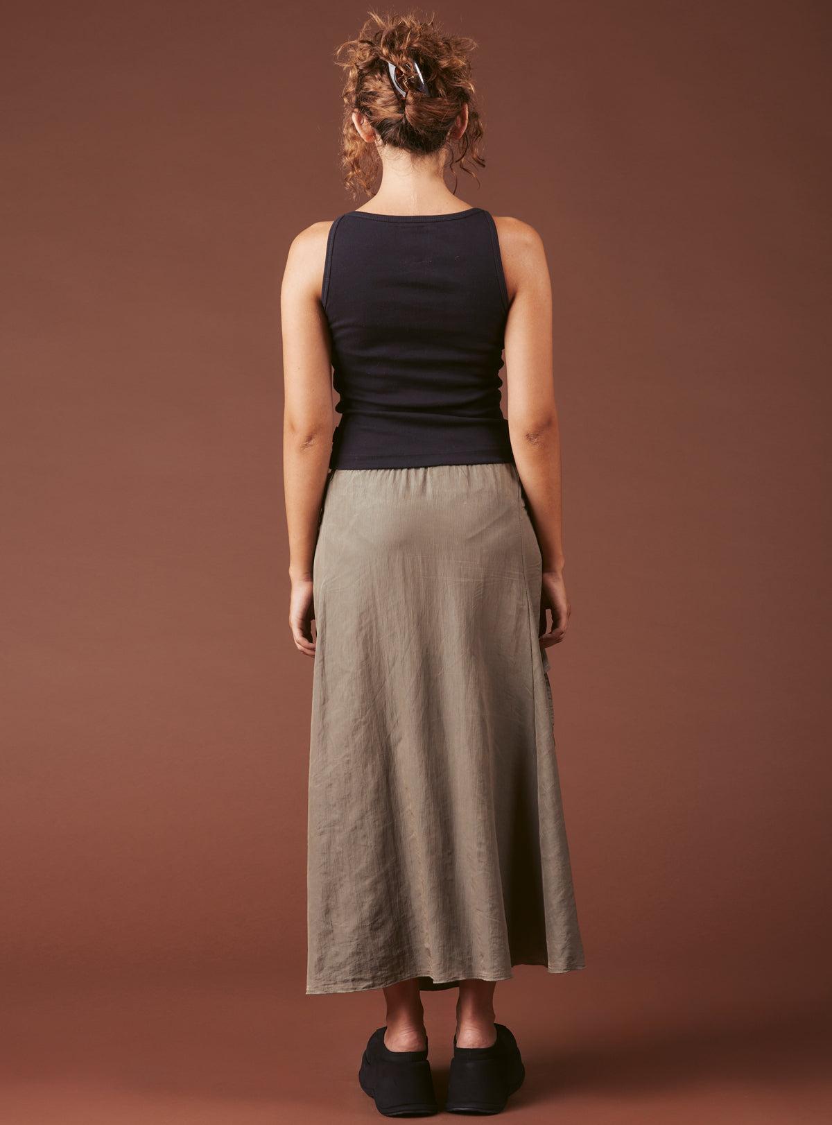 Chute Maxi Skirt Female Product Image