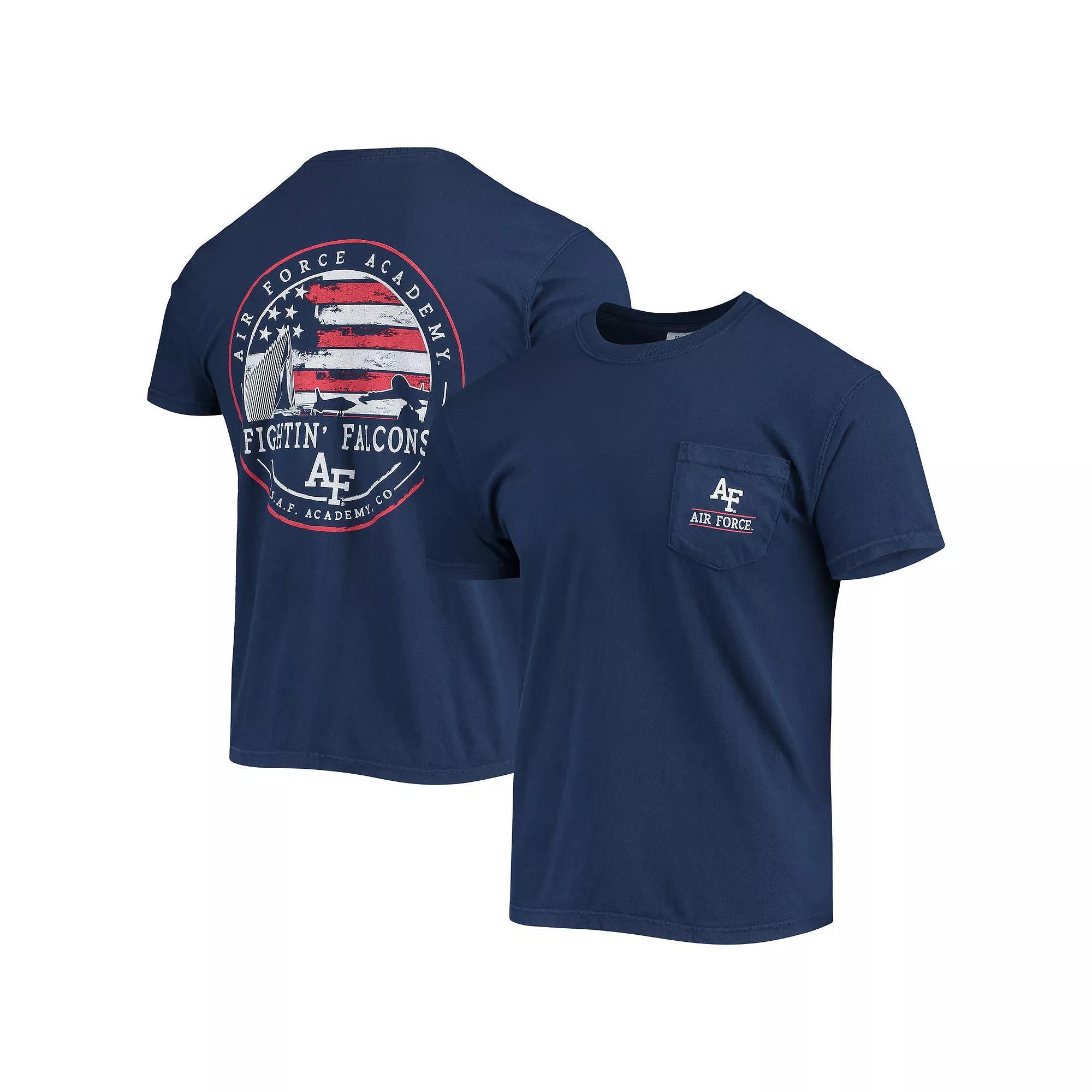 Mens Navy Air Force Falcons Campus Americana T-Shirt Afa Blue Product Image