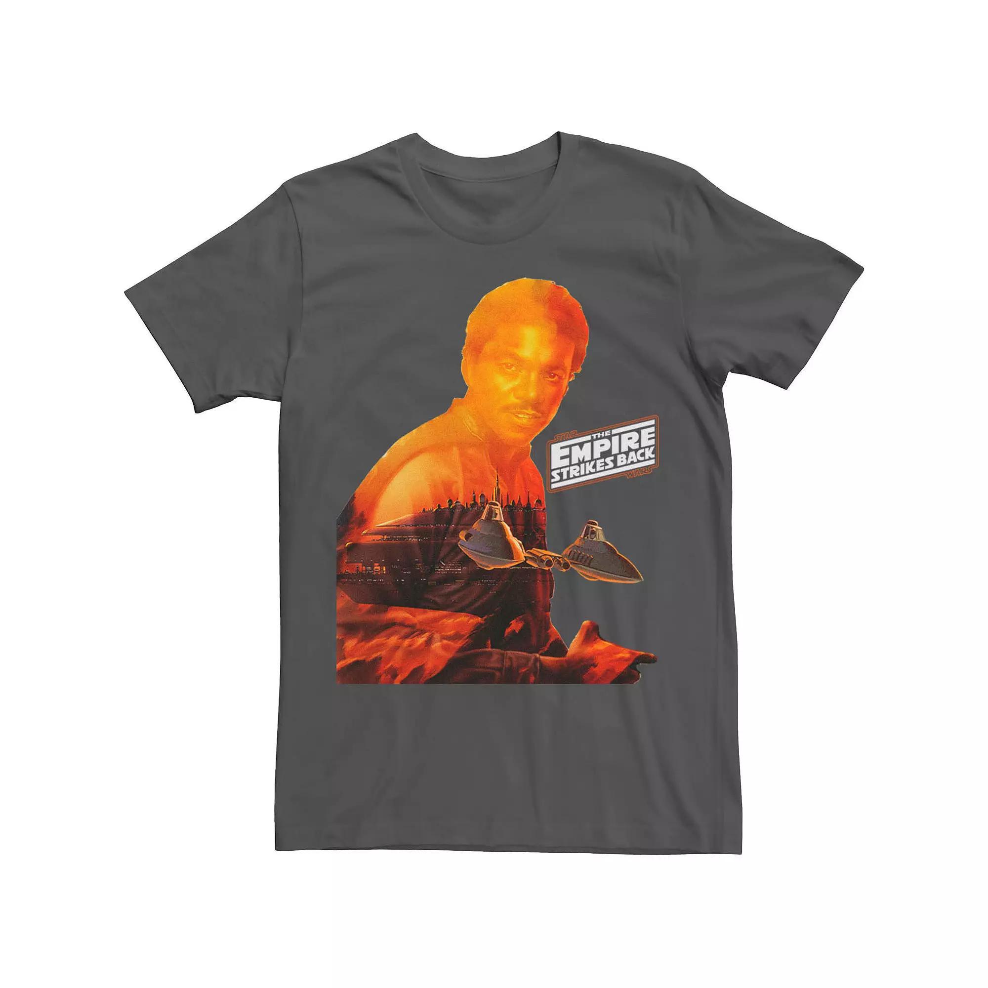 Men's Star Wars Lando Sets Poster Tee, Size: XXL, Grey Product Image