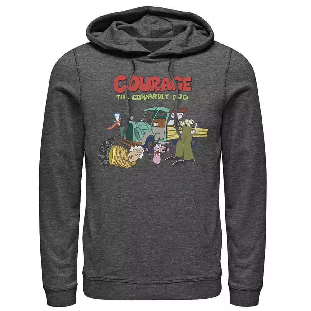 Mens Star Wars The Force Awakens Rey & BB-8 Pullover Hoodie Grey Heather Product Image