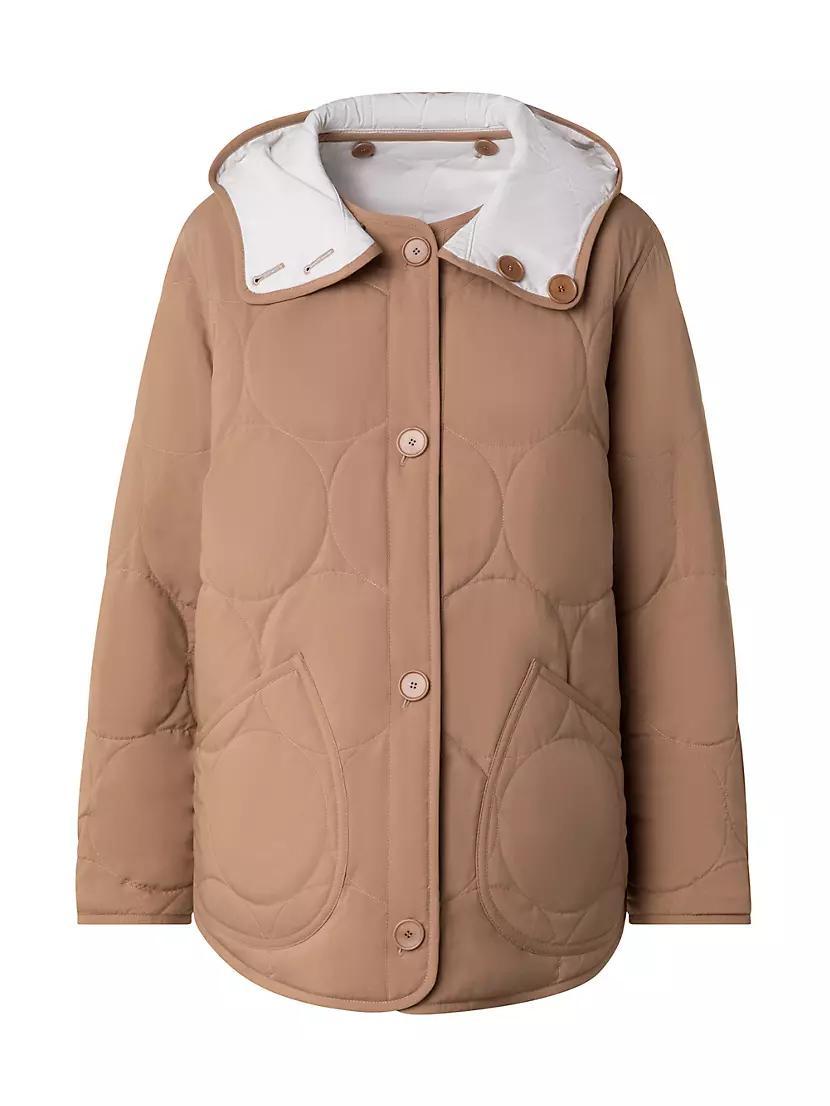 Techno Dot Quilted Jacket Product Image