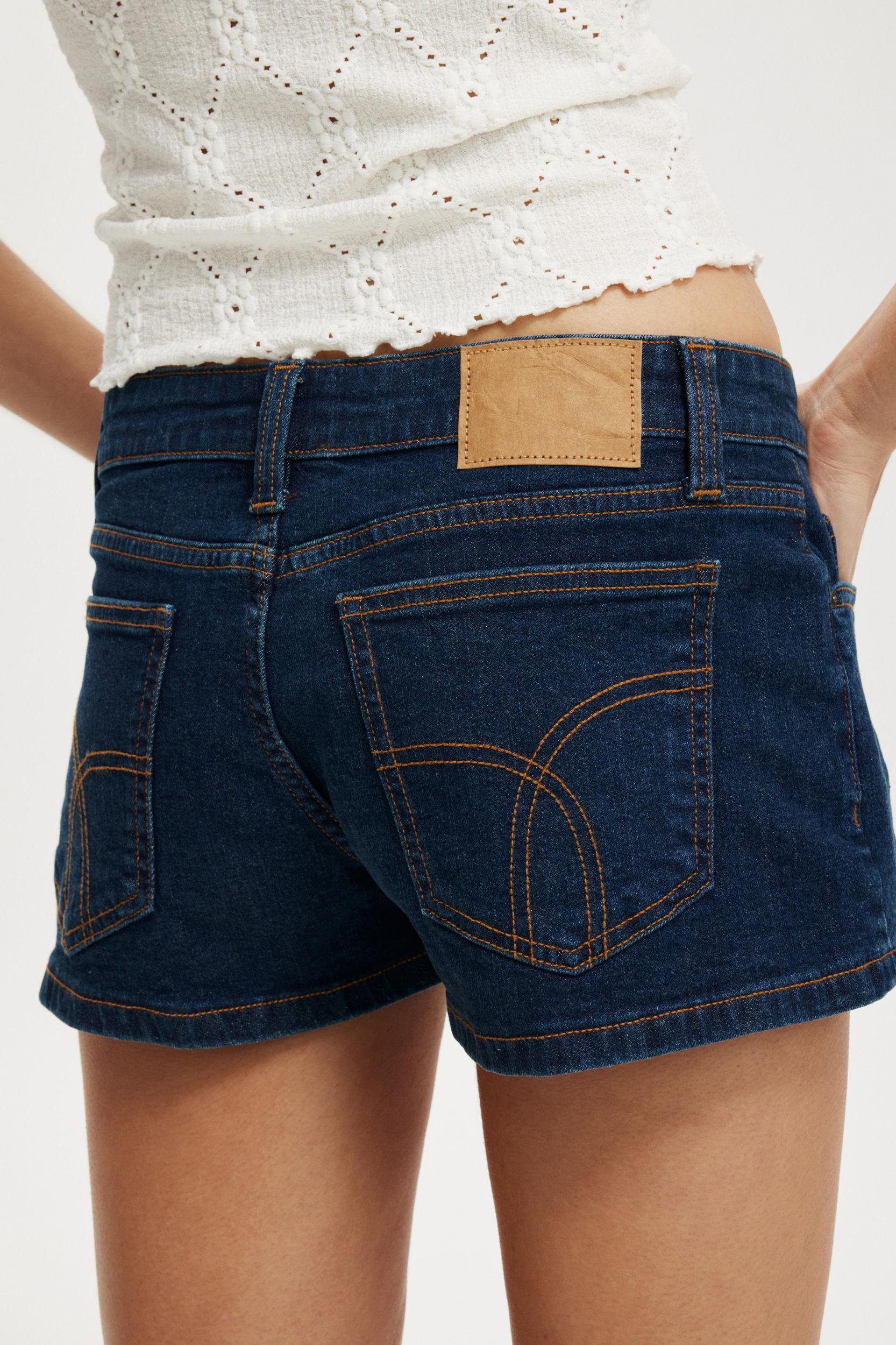 Micro Classic Denim Short Product Image