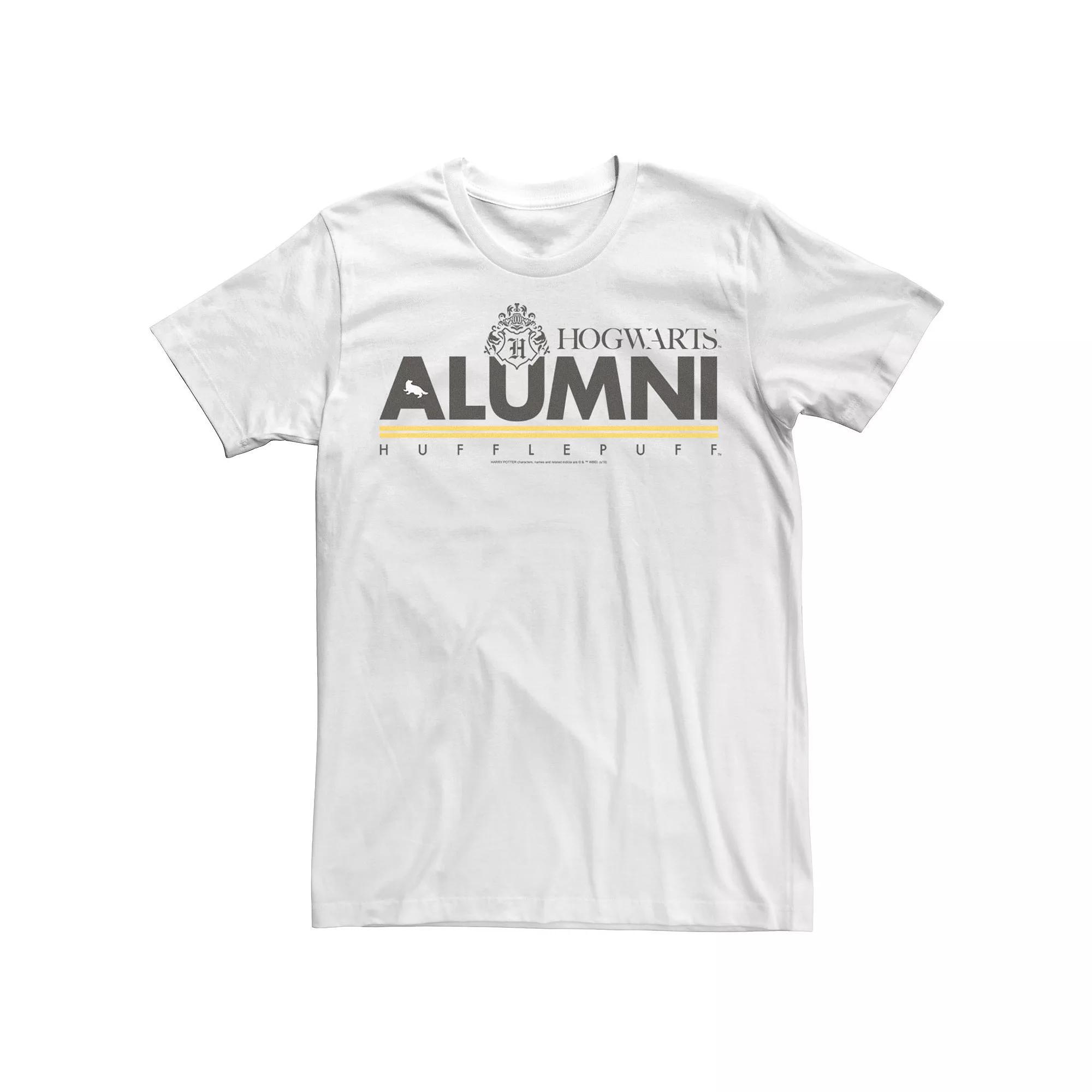 Men's Harry Potter Alumni Hufflepuff Tee, Size: Small, White Product Image