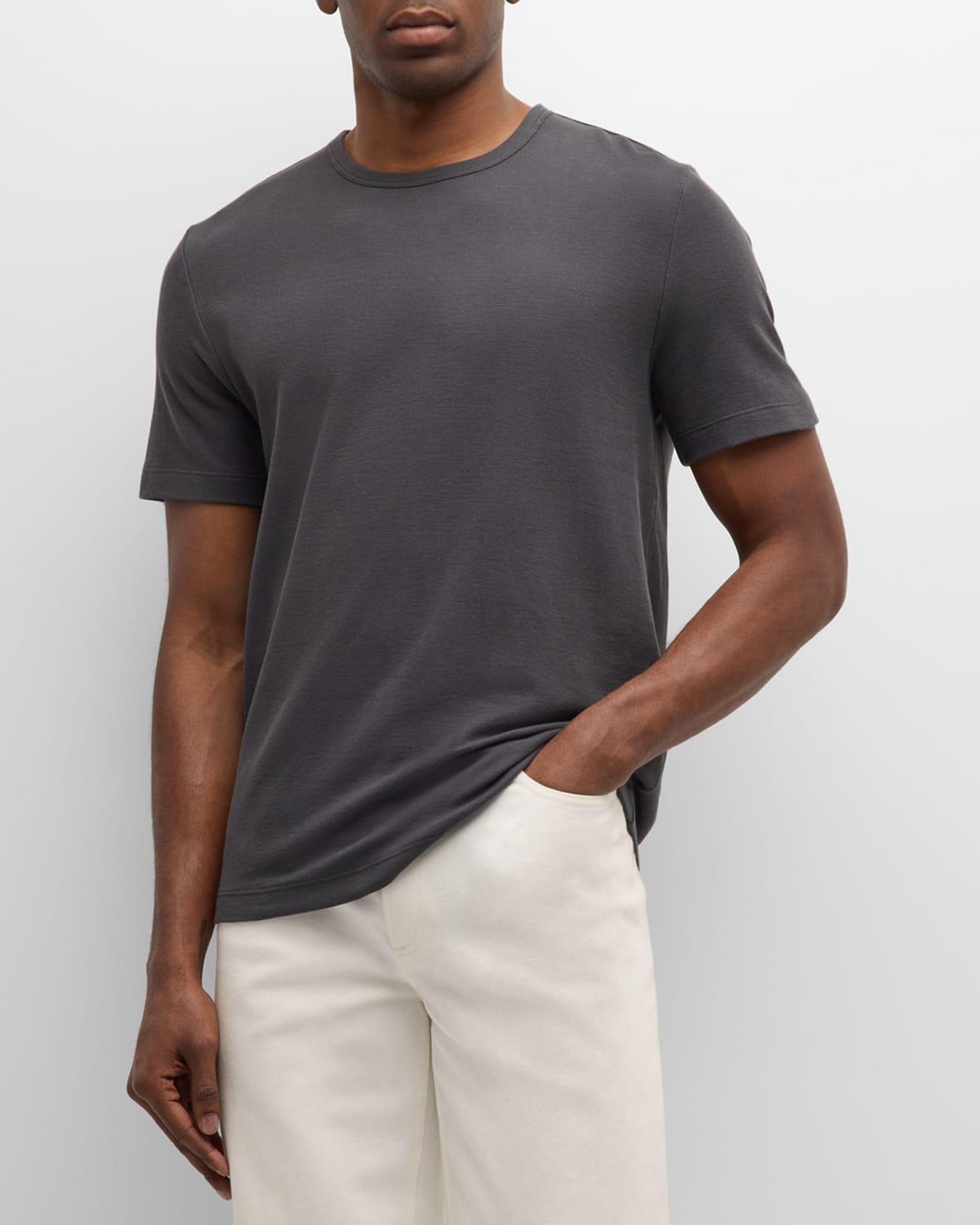 Mens Cotton Crewneck T-Shirt Product Image
