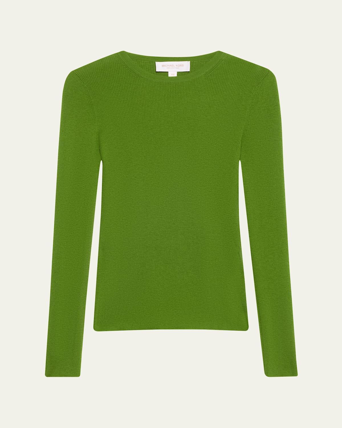 Michael Kors Collection Cashmere Hutton Rib Top Product Image