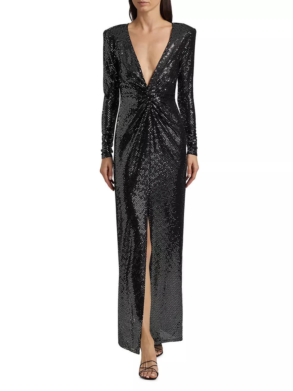Rosetta Twist-Front Gown Product Image