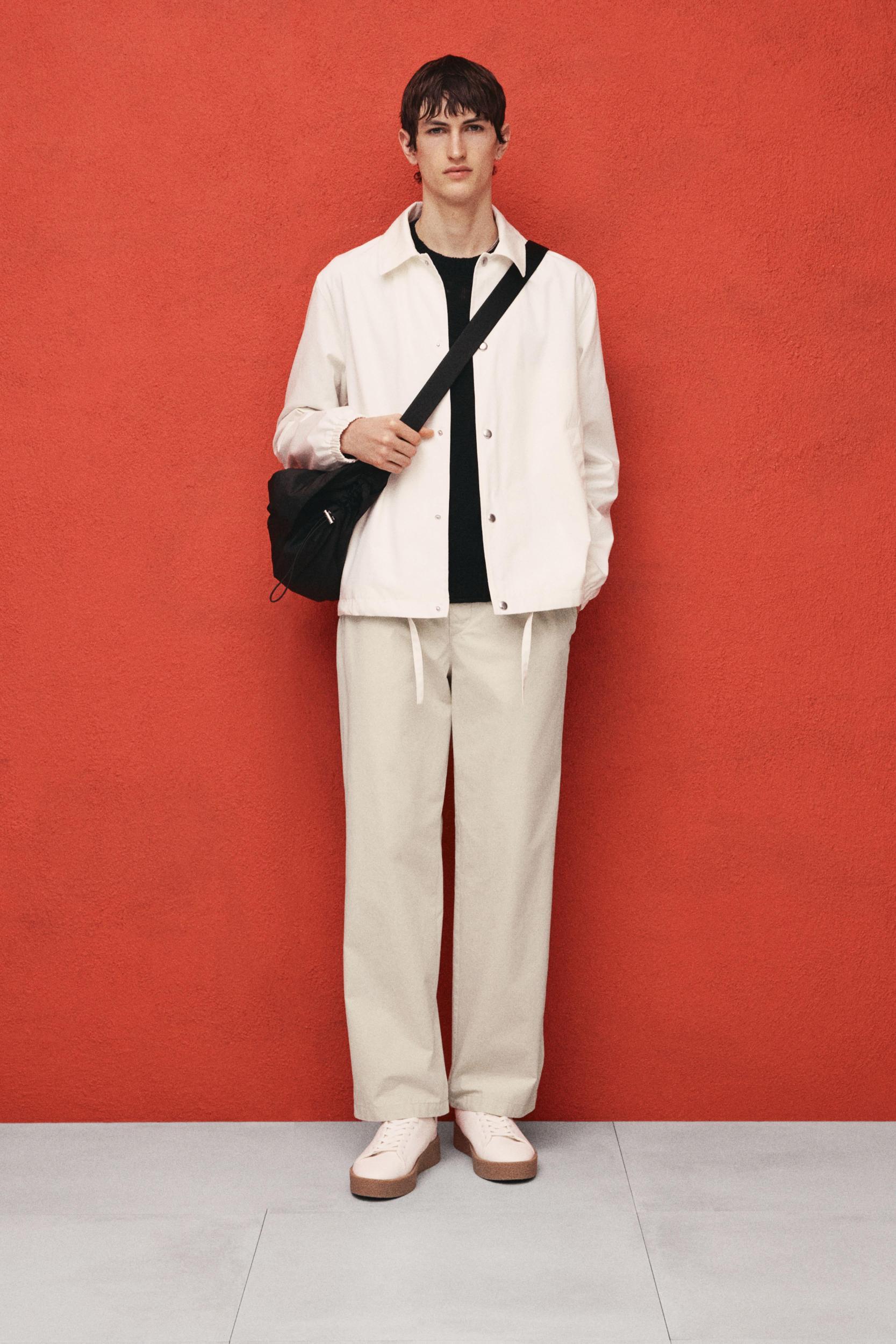 Relaxed-Fit Poplin Pants Product Image