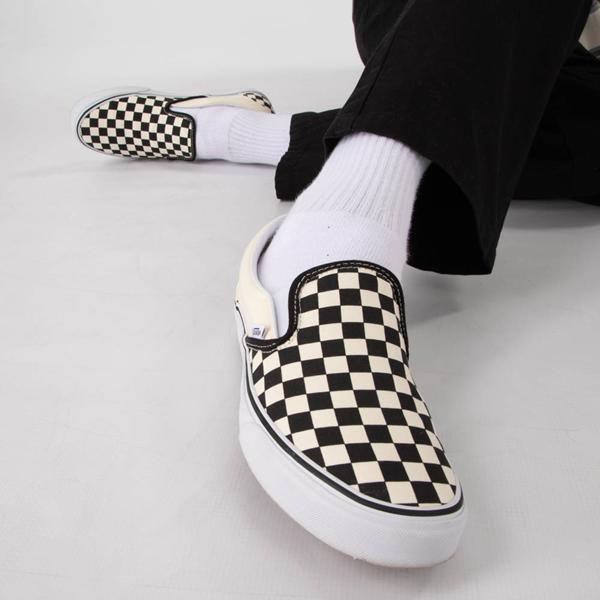 Vans Classic Slip-On in Black White Checker at Nordstrom, Size 6 Women's Product Image