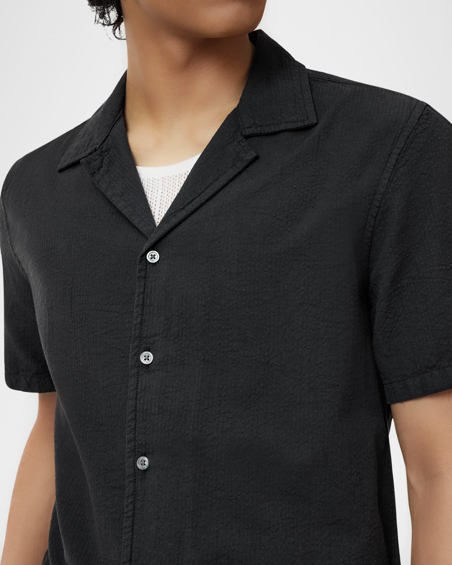 Men's Dan Seersucker Camp Shirt Product Image