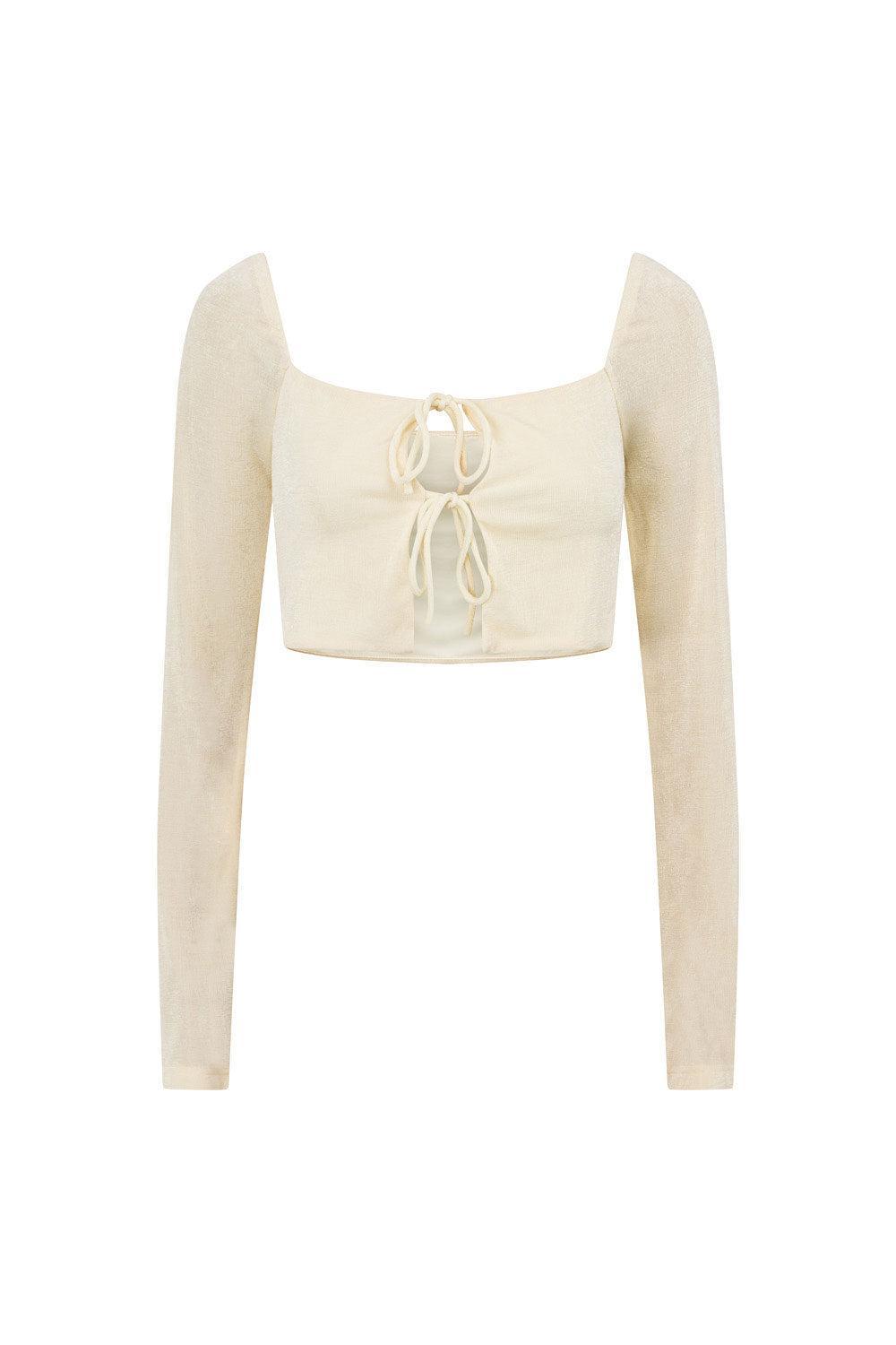 Marcelle Top - Cream Product Image