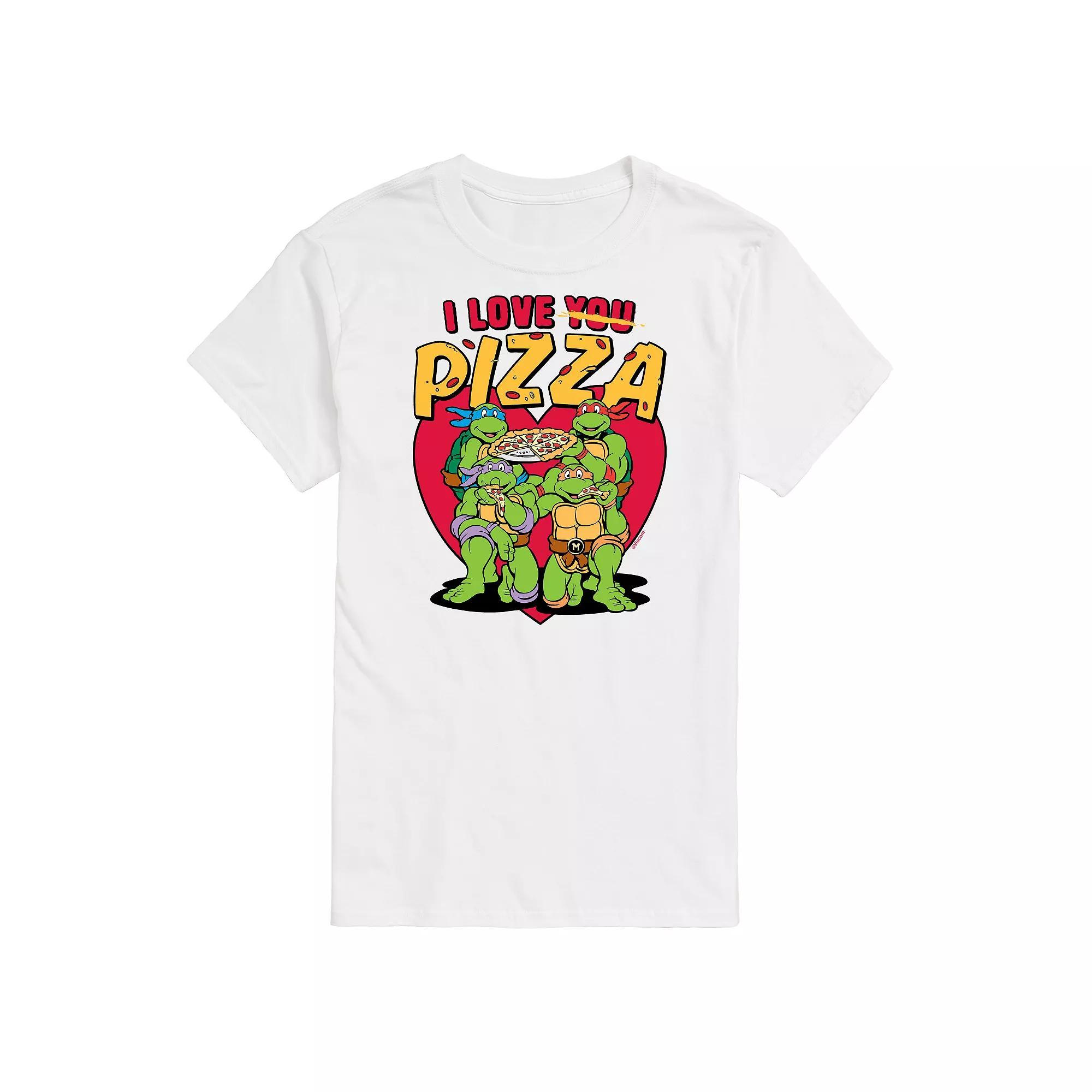 Big & Tall Teenage Mutant Ninja Turtles Love You Pizza Tee, Mens Product Image