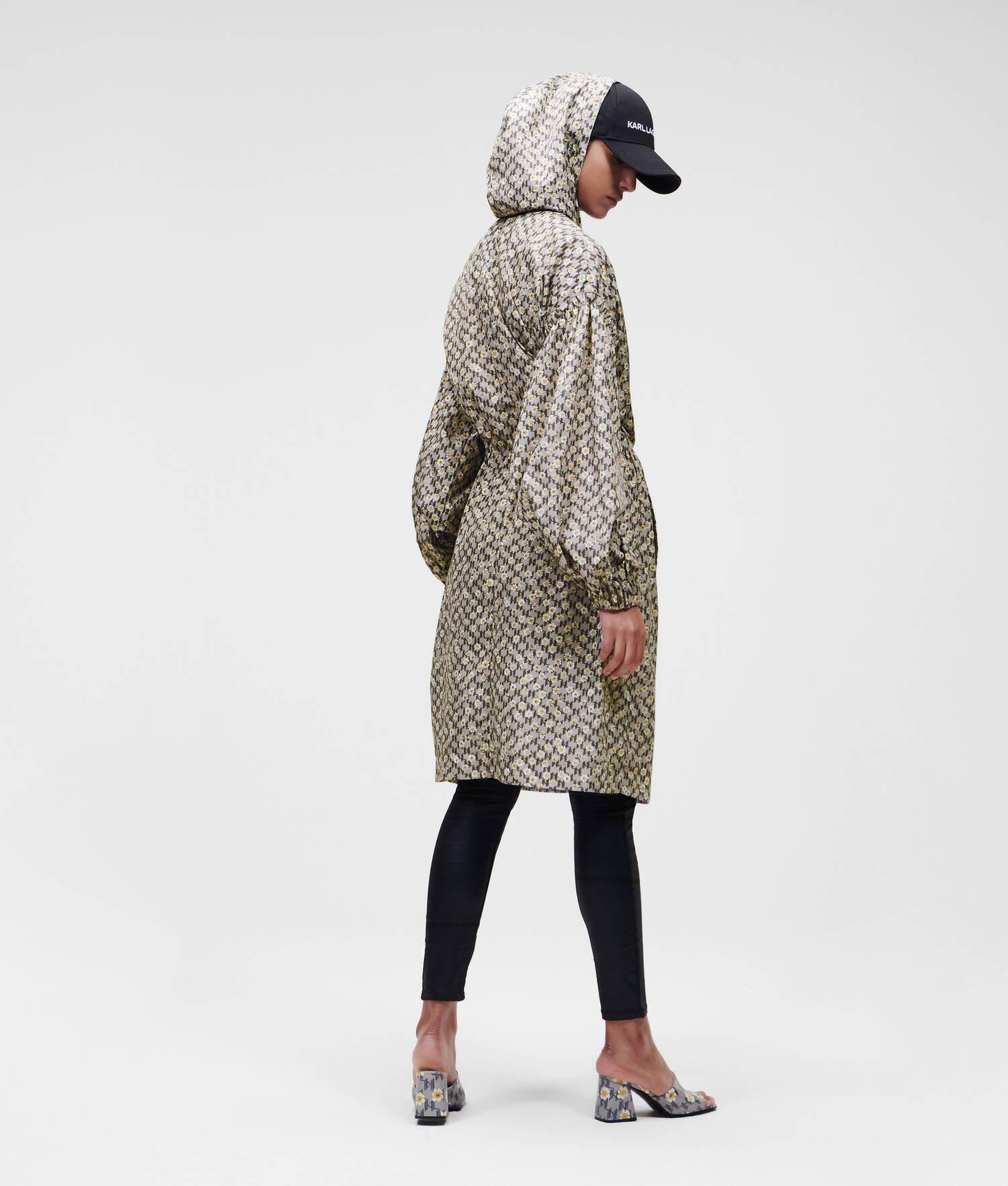 FLORAL-PRINT PARKA Product Image