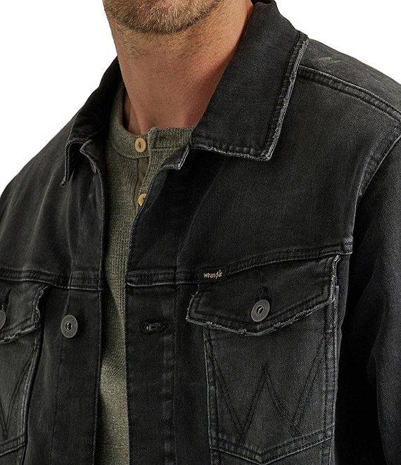 Wrangler® Long Sleeve Unlined Denim Jacket Product Image