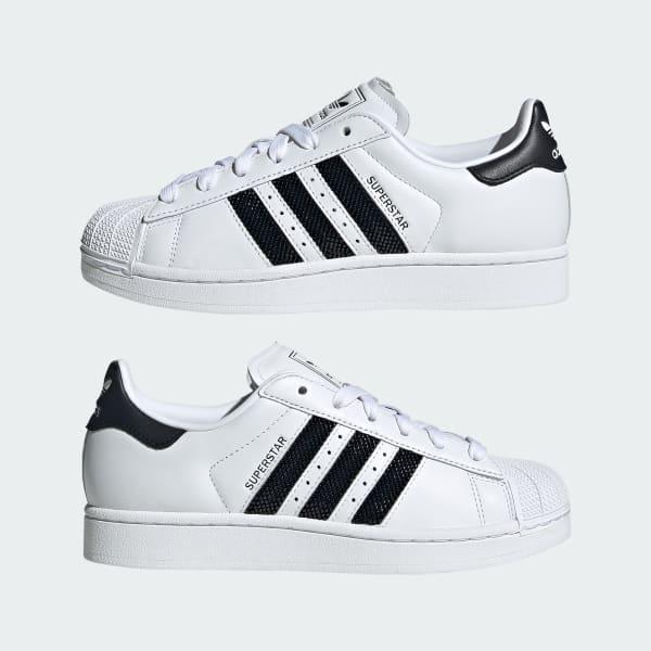 adidas Superstar II Shoes Cloud White 9 Womens Product Image