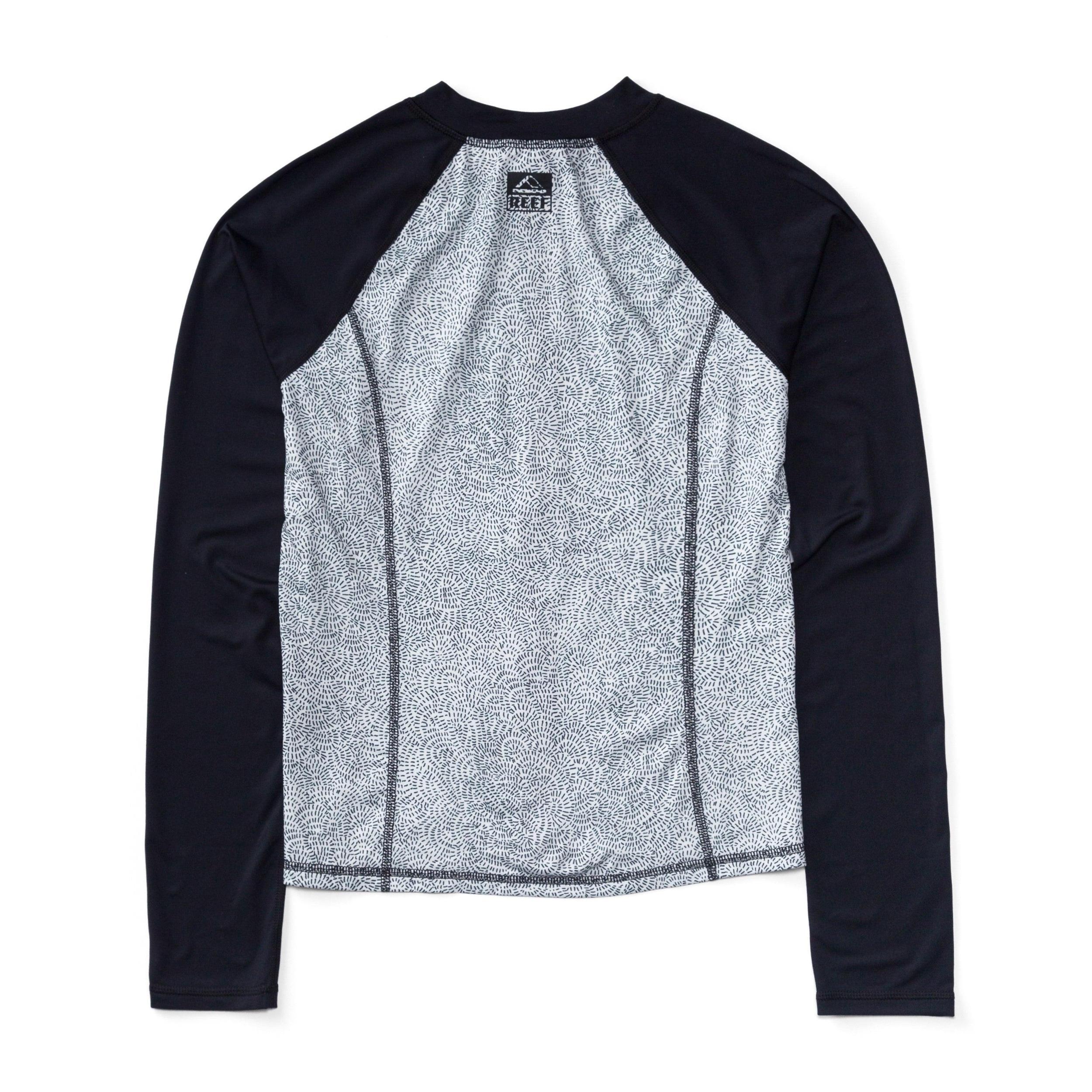Crest Zip Up Long Sleeve Surf Shirt UPF 40 Product Image