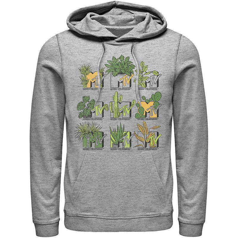 Men's MTV Mtve Succulents Plants Logo Hoodie, Size: XL, Red Product Image