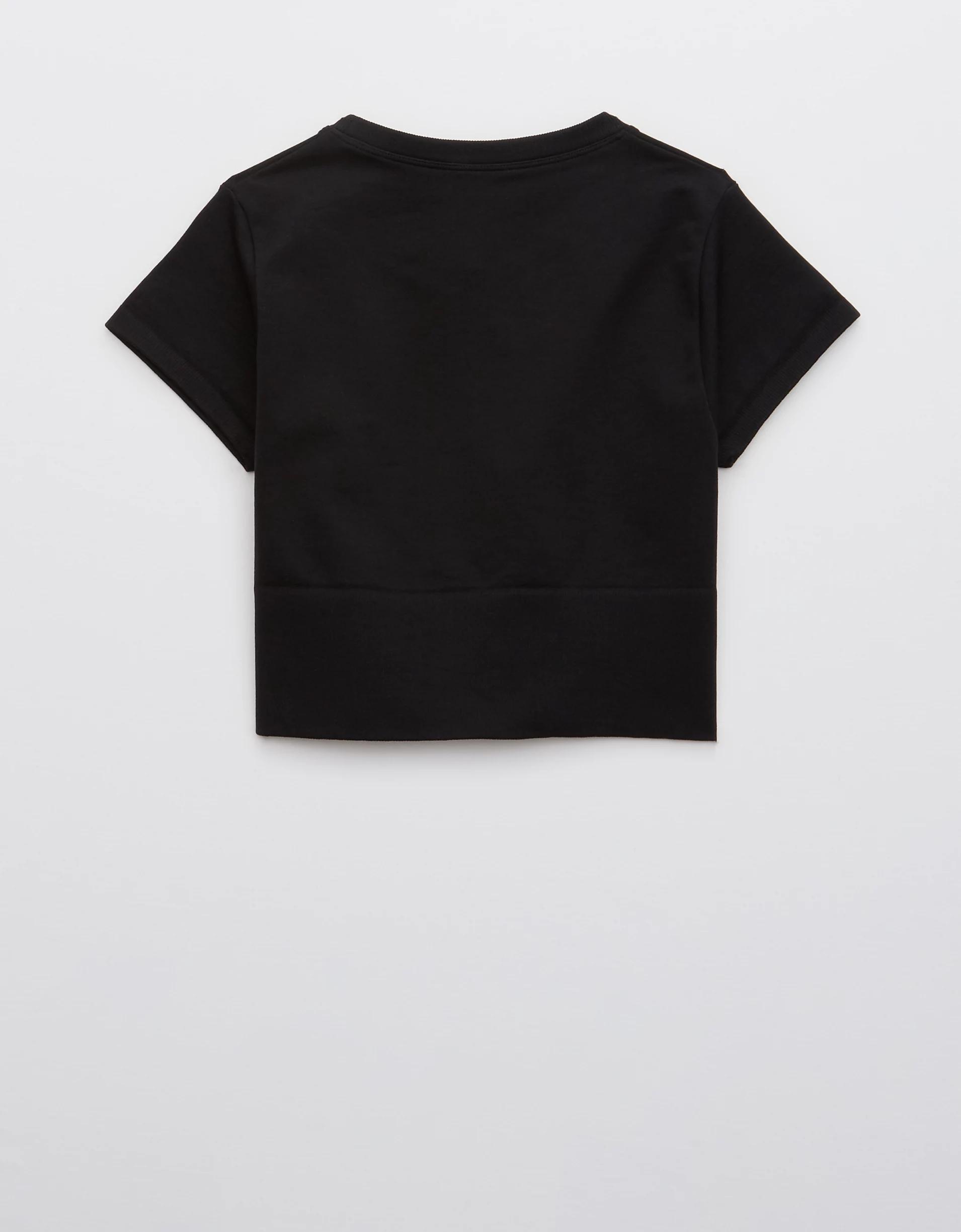 OFFLINE By Aerie Sidewalk Seamless Cropped T-Shirt Product Image