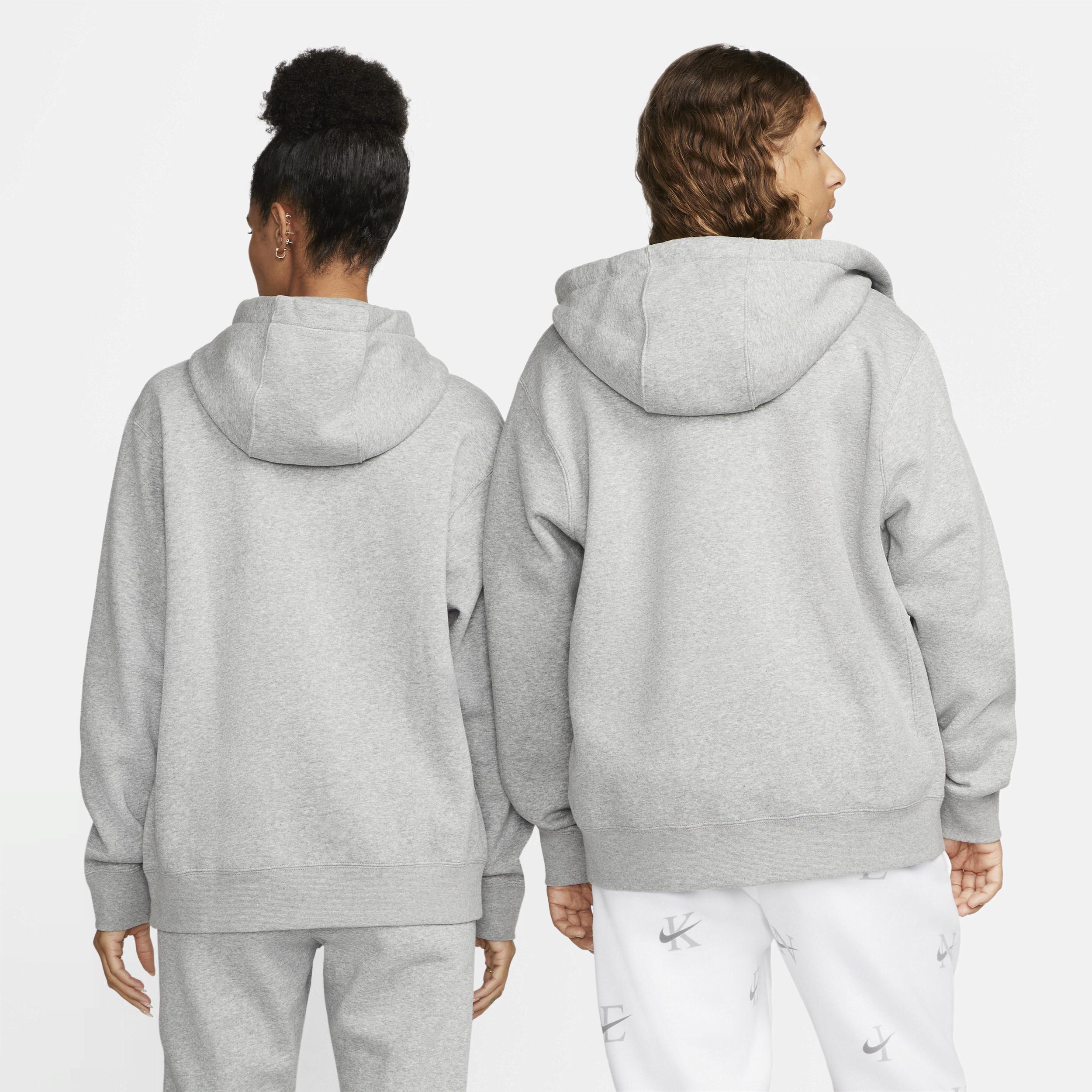 Mens Nike Sportswear Club Fleece Full-Zip Hoodie Grey Heather Product Image