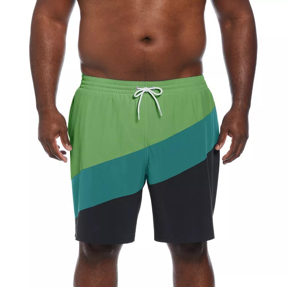Big & Tall Nike 9-in. Color Surge Volley Swim Trunks, Mens Product Image