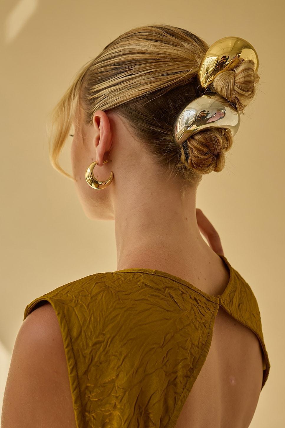 Glossy Dome Pony Cuff LELET NY Product Image