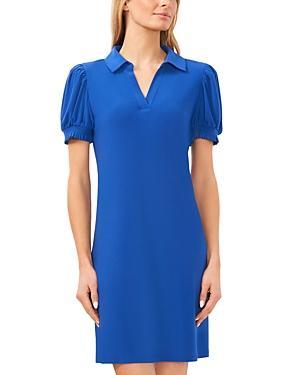 CeCe Short Sleeve Polo Dress (Rich ) Women's Dress Product Image