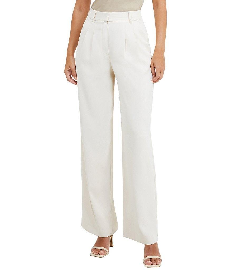 French Connection Harry Suiting High Waisted Coordinating Wide Leg Pants Product Image