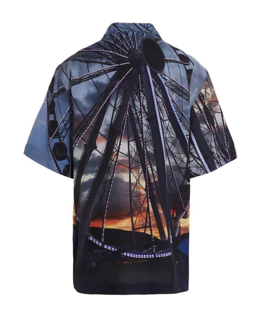 DRIES VAN NOTEN Logo Shirt In Black Product Image