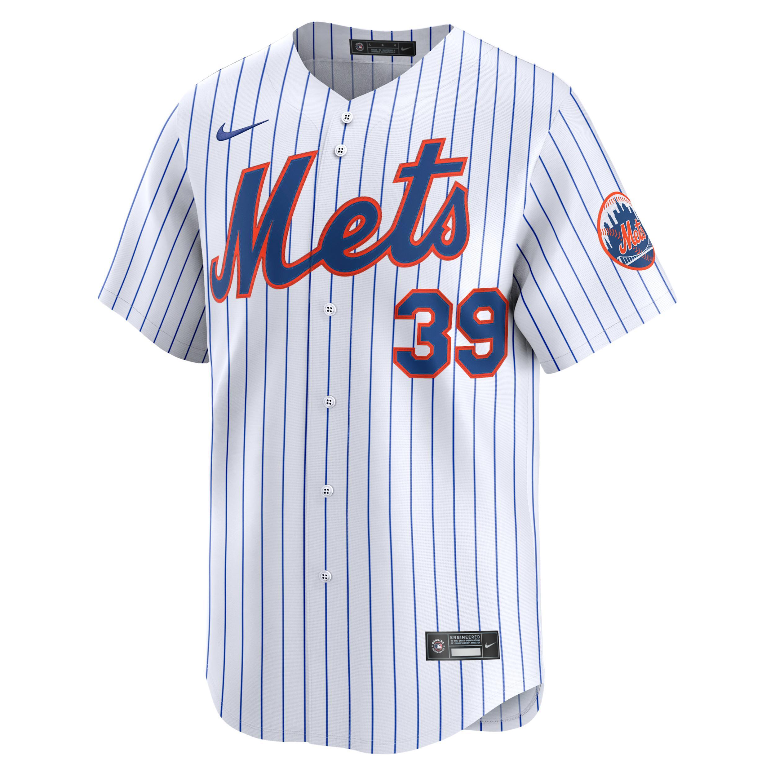Mens Nike Edwin Diaz New York Mets Home Limited Player Jersey Product Image