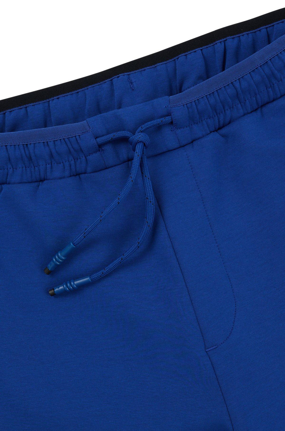 Cotton-blend tracksuit bottoms with side-stripe tape Product Image