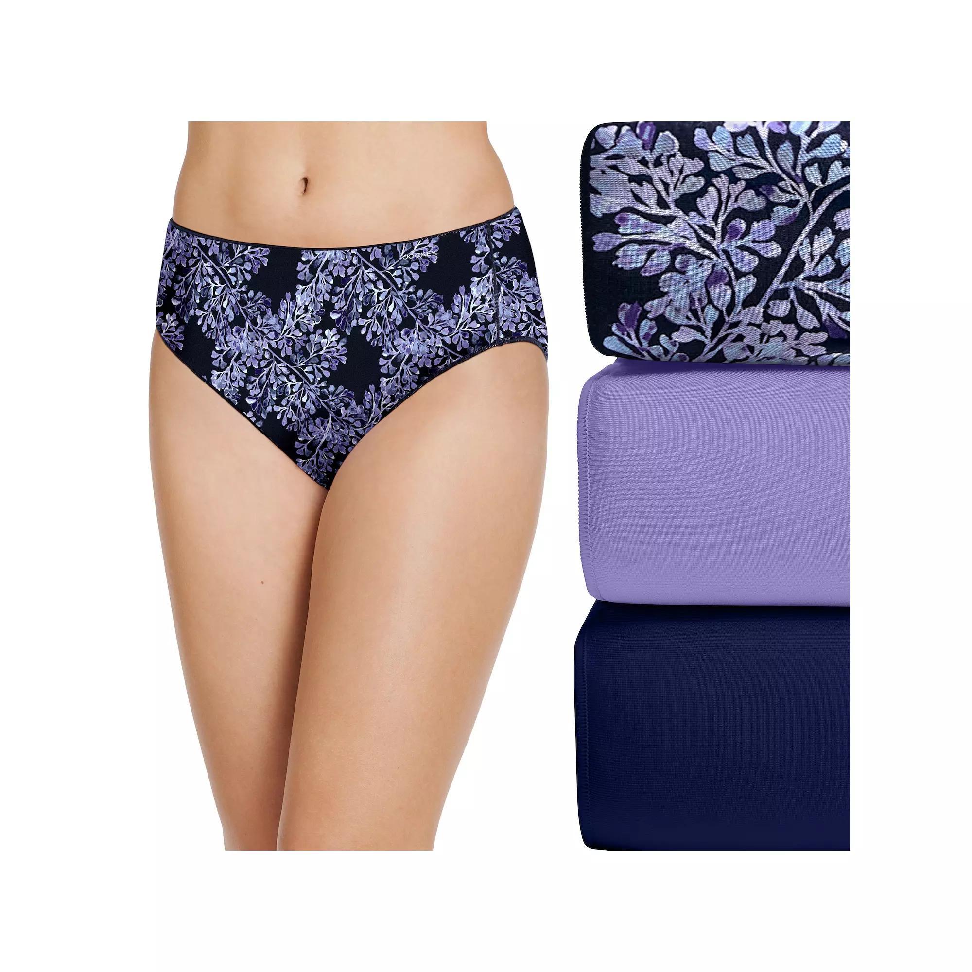 Womens Jockey No Panty Line Promise 3-Pack Hip Brief Panty Set 1772 Product Image