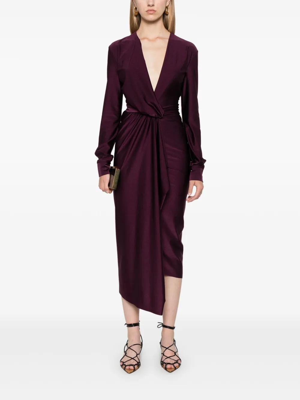 pleated maxi dress Product Image