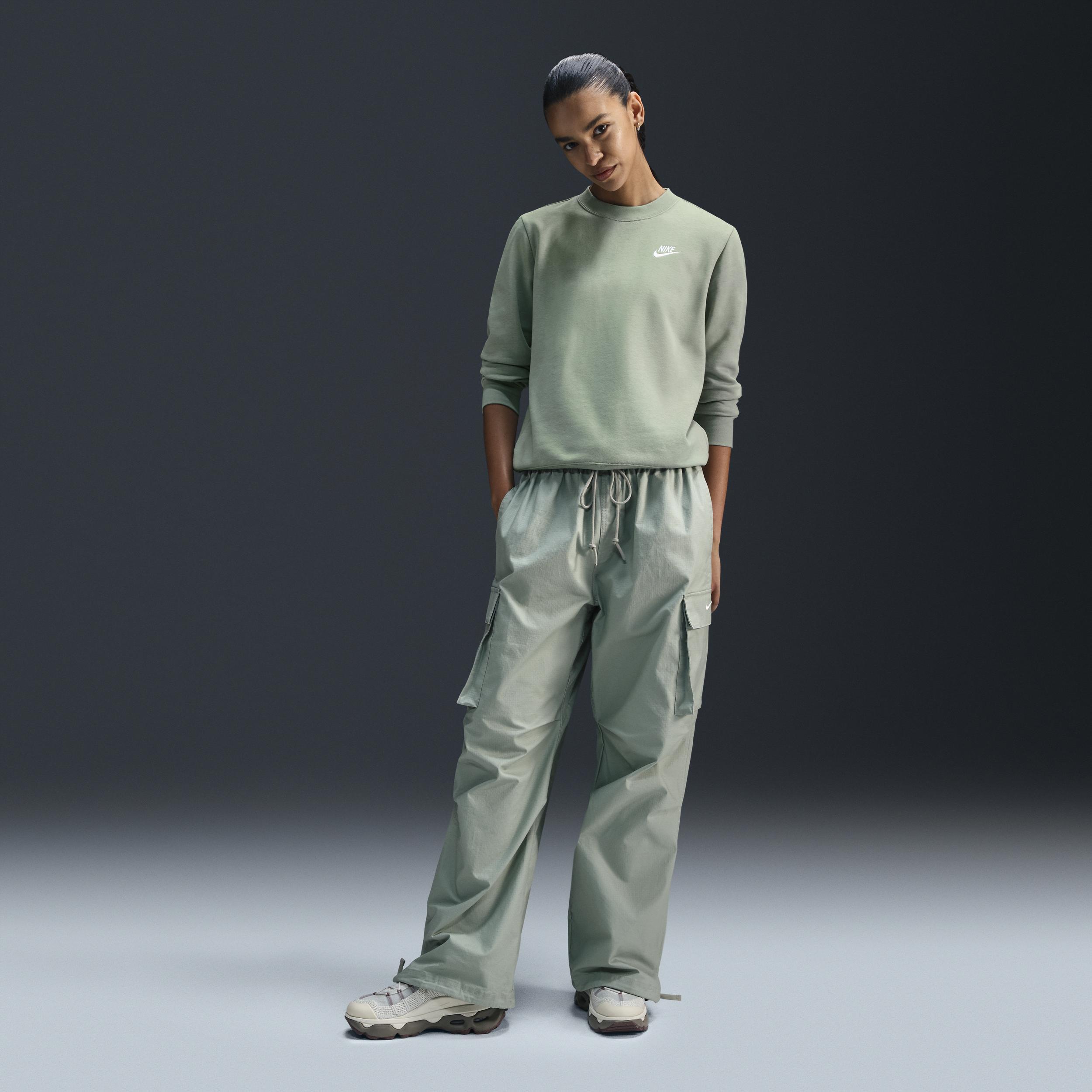 Womens Nike Sportswear Club Fleece Crew-Neck Sweatshirt Product Image