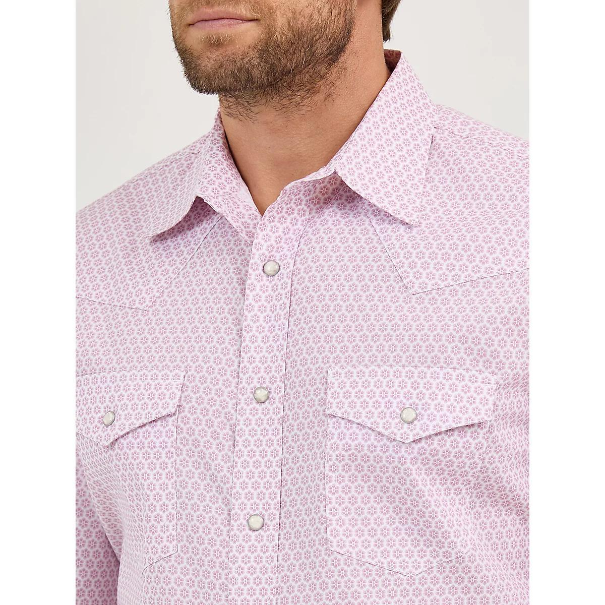 Men's 20X® Competition Advanced Comfort Short Sleeve Western Snap Shirt in Sky Plaid Product Image
