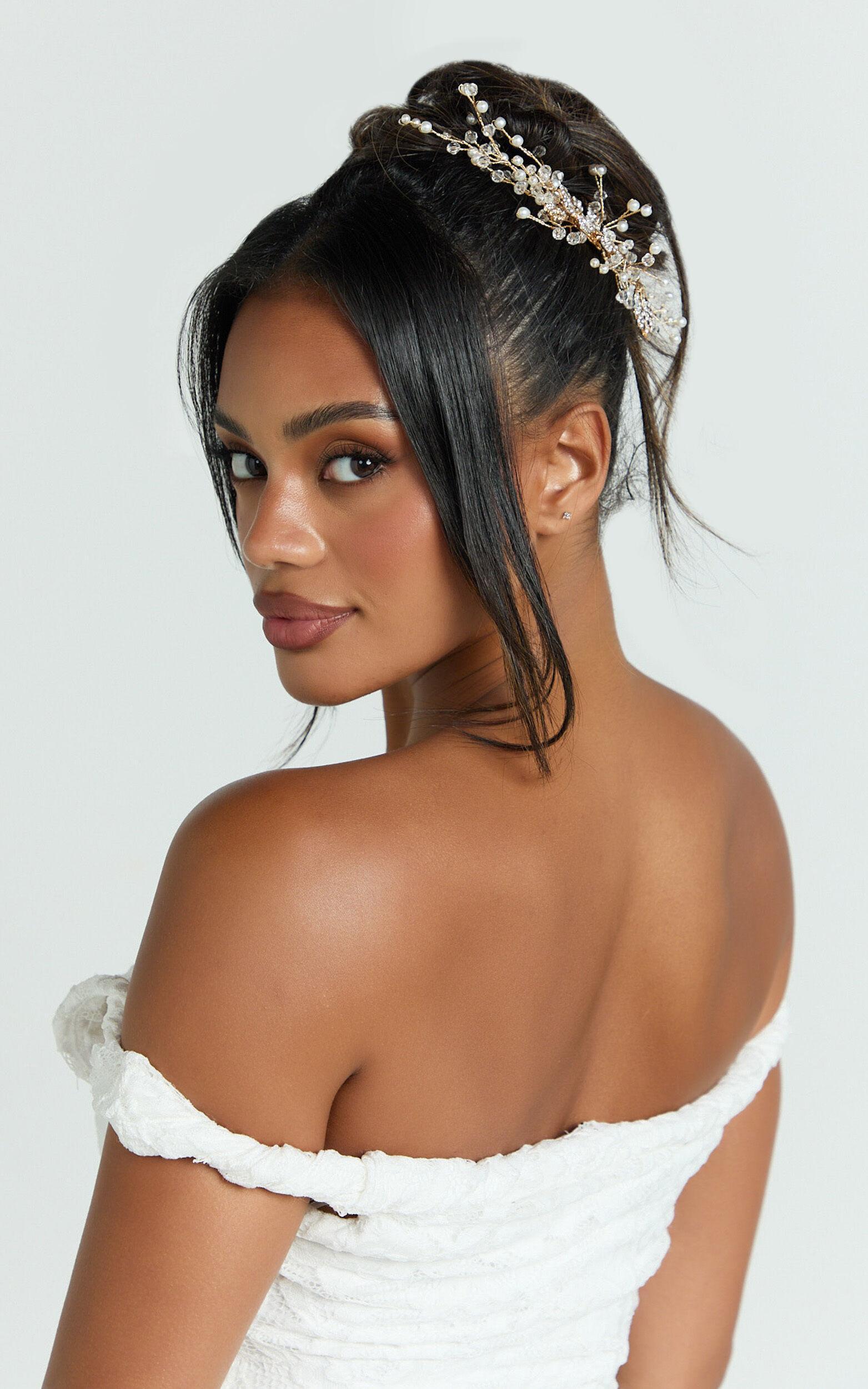 You And I Hair Piece in Gold Product Image