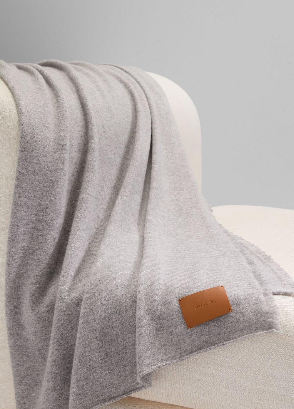 Cashmere Reverse Jersey Throw Product Image