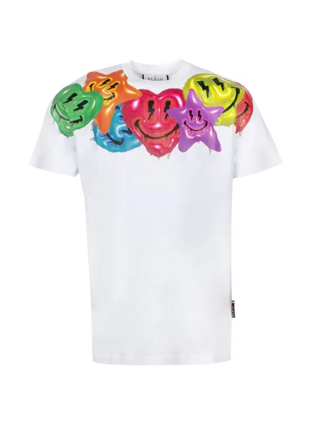 SS Smile cotton T-shirt Product Image