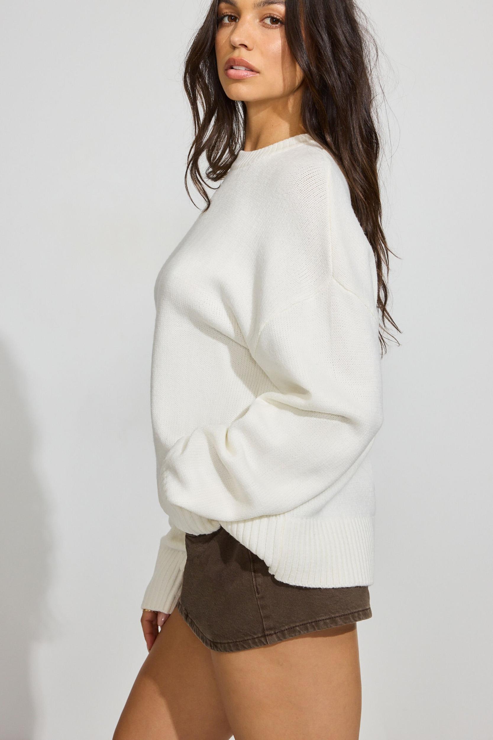 Smooth Off Shoulder T-Shirt Product Image
