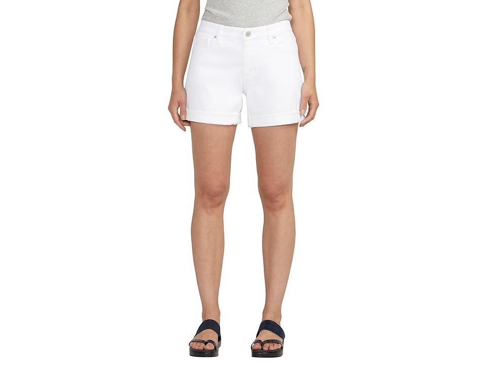 Jag Womens Alex Mid Rise Boyfriend Shorts Product Image